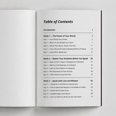 STAY SILENT: A 30 Day Challenge to Transform the Way You Speak.